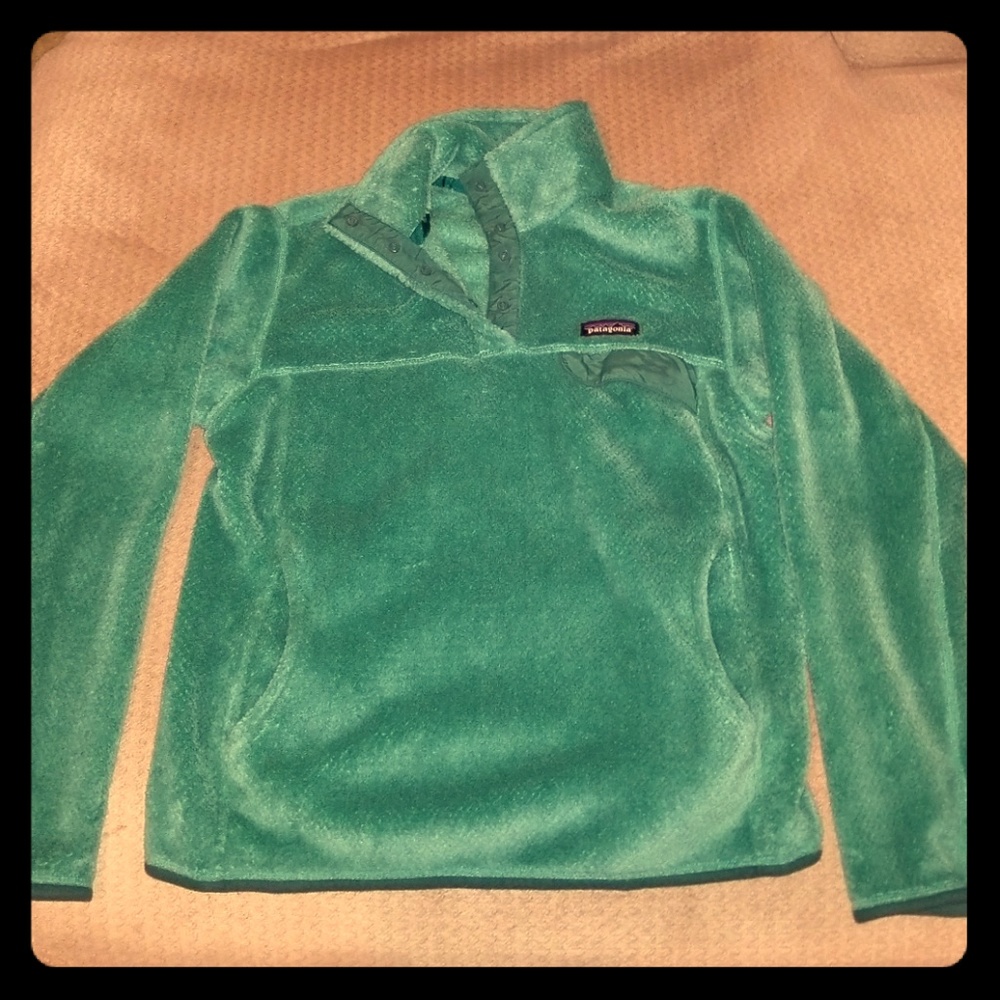 Womens size M green Patagonia jacket